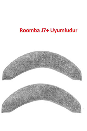 iRobot Roomba Combo J7+ uyumlu Yedek mop paspas 2 Adet