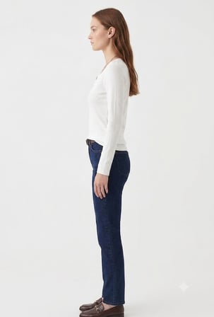 Kadın, Ön Patlı & Çıtçıtlı Fitted/Vücuda Oturan Fitilli Kaşkorse Kumaş ,Esnek Örme Bluz
