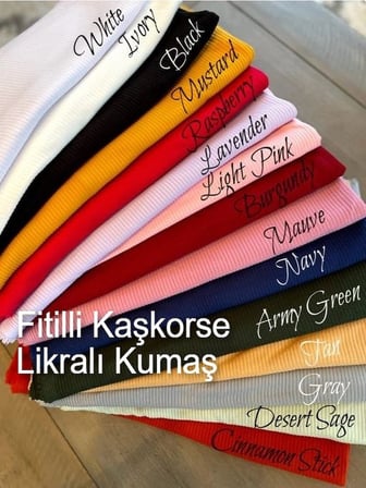 Kadın, Ön Patlı & Çıtçıtlı Fitted/Vücuda Oturan Fitilli Kaşkorse Kumaş ,Esnek Örme Bluz