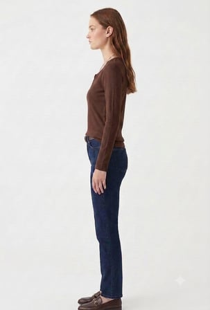 Kadın, Ön Patlı & Çıtçıtlı Fitted/Vücuda Oturan Fitilli Kaşkorse Kumaş ,Esnek Örme Bluz