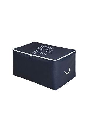 Orta Boy Home Sweet Home Lacivert Renk Hurç 52x28x31