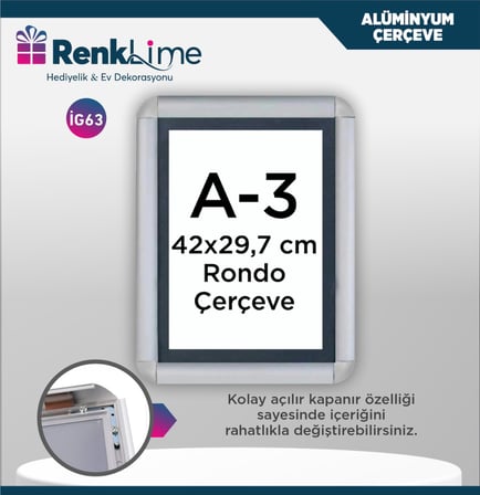 Opti Çerçeve Alüminyum A3 Rondo