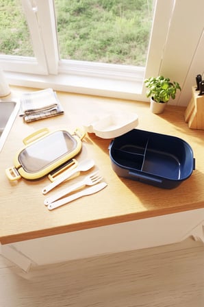 Bentora 6 Bölmeli Taşınabilir Yemek Kabı Lunch Box Diyet Beslenme Kutusu Saklama Kabı Sefer Tası