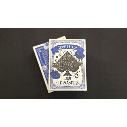 Bicycle Rose Elites - Old Masters (Blue) Marked Deck işaretli Oyun Kağıdı iskambil Kartları Destesi