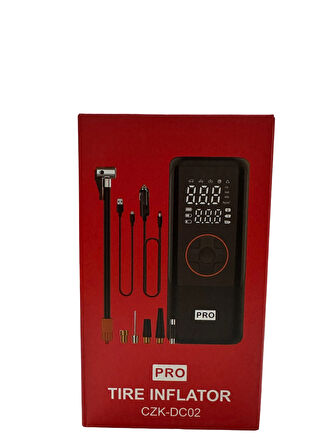 ROSE TEKNOLOJİ DİGİTAL GÖSTERGELİ POWERBANK ÖZELLİKLİ LEDLİ ÇOK AMAÇLI ARAÇ LASTİK ŞİŞİRME POMPASI