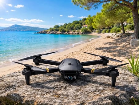 ROSE TEKNOLOJİ 998 PRO 4K KATLANABİLİR GÖVDE UYGULAMA KONTROLLÜ 360 DÖNME ÇİFT BATARYALI VE TAŞIMA ÇANTALI HOBİ EĞLENCE DRONE