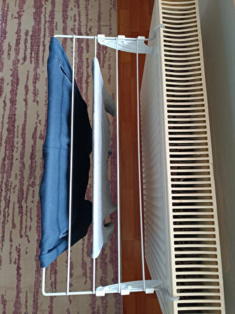 60x30cm 5 Telli Kalorifer Petek Çamaşır, Kıyafet Kurutma Askılığı