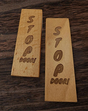  Kapı Stoperi, Kapı Tutucu, Kapı Takozu, Kaydırmaz Aparatlı Stop Door Yazılı 2 Adet