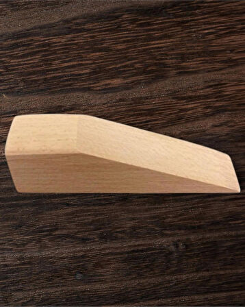 Kapı Stoperi, Kapı Tutucu, Kapı Takozu, Kaydırmaz Aparatlı Oval 4 Adet Verniksiz