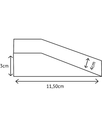 Kapı Stoperi, Kapı Tutucu, Kapı Takozu, Kaydırmaz Aparatlı Oval 4 Adet Verniksiz