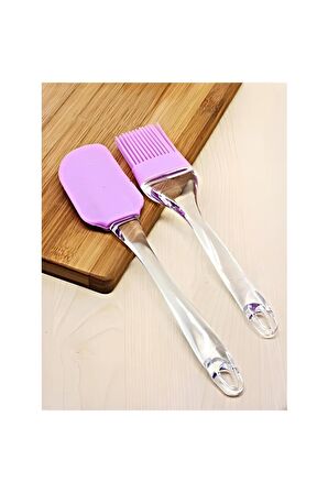 Silikon Yumurta Fırçası Ve Spatula 2'li Set