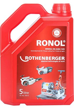 Rothenberger Ronol® 5 Litre Diş Açma Yağı Pafta Yağı