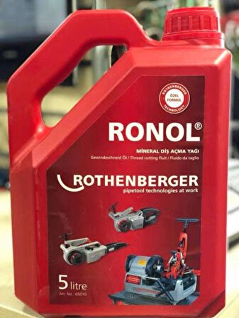 Rothenberger Ronol® 5 Litre Diş Açma Yağı Pafta Yağı