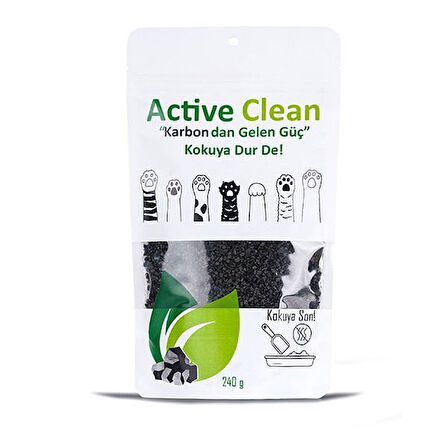 Active Clean Organik Kedi Kumu Koku Giderici 240 Gr