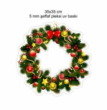 Yılbaşı Kapı Süsü Noel Süsleri