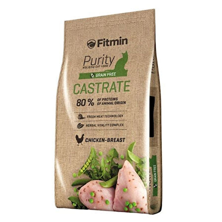 Fitmin Purity Castrate Taze Tavuk Etli Kısırlaştırılmış Kedi Maması 10 Kg