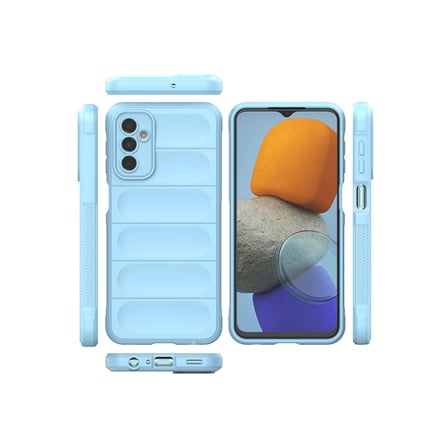 Samsung Galaxy M23 Kılıf Optimum Silikon - Sky Blue