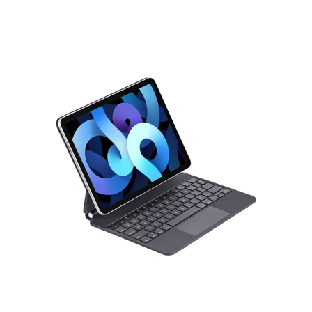 İpad Pro 11 (2022) Kılıf X7 Magic Manyetik Klyeli Tablet Kılıfı - Siyah