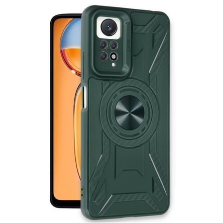 Redmi Note 12 Pro 4g Kılıf Lincoln Silikon - Koyu Yeşil