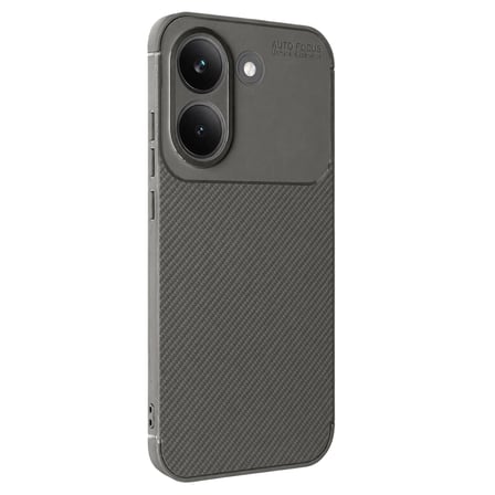 Poco X8 Pro Auto Focus Karbon Kapak - Gri