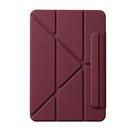 İpad 2025 10.9 10.nesil (a16) Edz Manyetik Standlı Tablet Kılıfı - Mürdüm