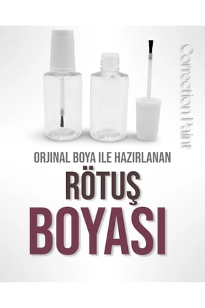 RENAULT Clio, Captur, Zoe, Twızy BOĞAZ MAViSi RQT Çizik giderici Rötuş boyası 25ml.
