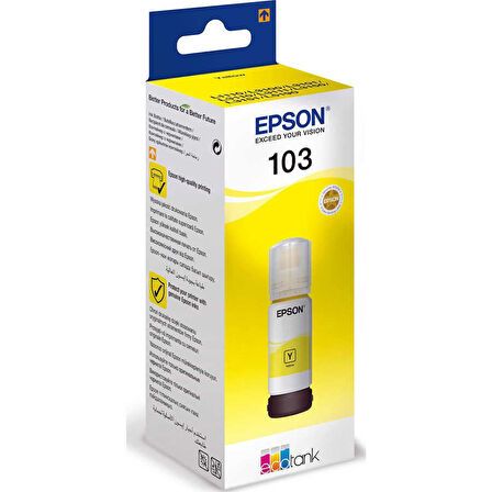 Epson 103-C13T00S44A Orijinal Sarı Mürekkep