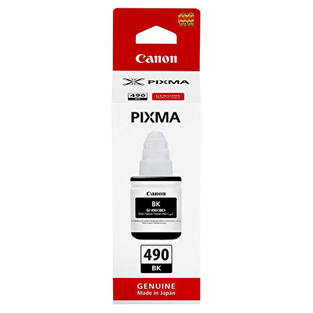 Canon GI-490 Orijinal Siyah Mürekkep