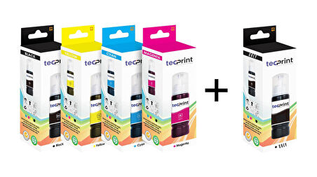 Epson EcoTank L3256 103 Muadil Mürekkep Seti +1 Siyah