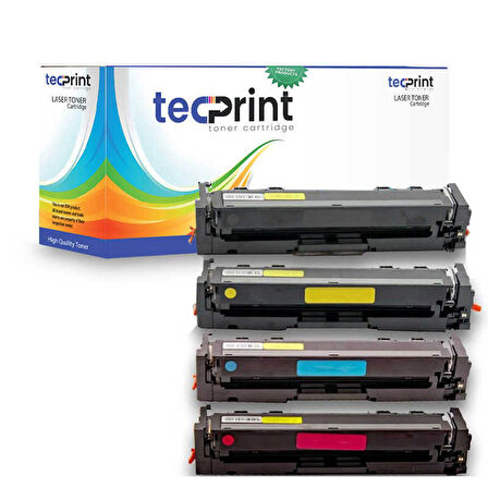 Tecprint HP W2210/2211/2212/2213 - 207A Muadil Toner 4 Renk Çipsiz CMYK