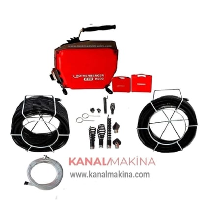 Rothenberger Kanal Gider Açma Makinesi Rothenberger R600 Eko