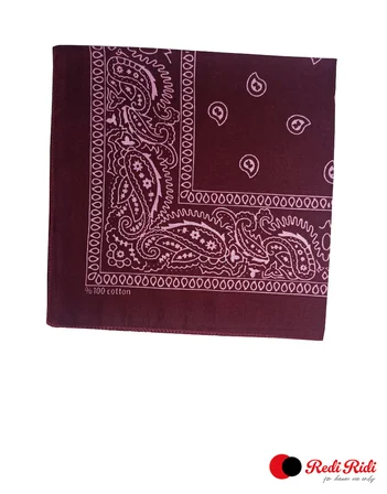 Redi Ridi Bandana Klasik Bordo