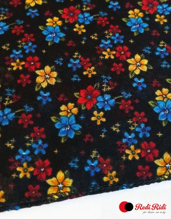 Redi Ridi Renkli Çiçekli Bandana
