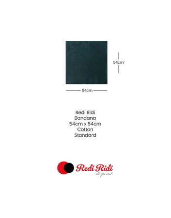 Redi Ridi Kare Bandana Marin - Koyu Yeşil