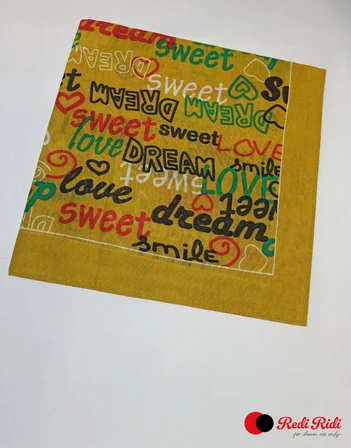 Redi Ridi Kare Bandana Sweet Love