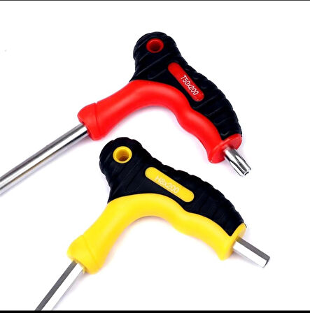 16 adet t-kolu Torx topu Allen anahtarı Hex ingiliz anahtarı takımı