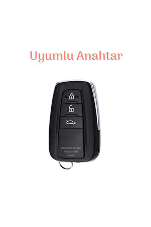 Toyota C-hr Corolla Rav4 Land Cruiser Sustasız Anahtar Koruma Kılıfı 2.resime Bakınız