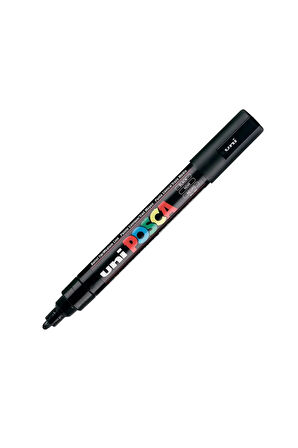 Posca PC-1M Boya Sanatı Markör Kalemi Siyah (3 Adet)