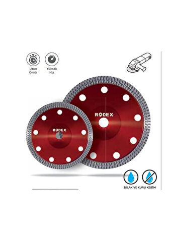 RODEX TURBO KANALLI ELMAS TESTERE 115MM (RRP115)