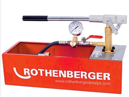 Rothenberger Rp50 Test Pompası (çelik Gövde)