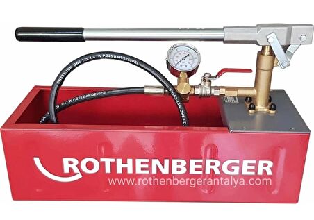 Rothenberger Rp50 Test Pompası (çelik Gövde)