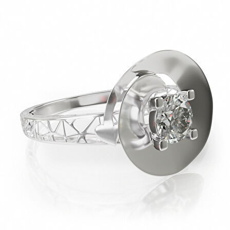 Zirkon Taşlı Gümüş Yüzük – Coreplane