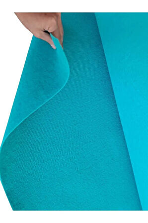 RİP HALIFLEKS 2 X 24 METRE TURKUAZ Ofis Fuar Halısı Rip Halı Ucuz Halıfilex