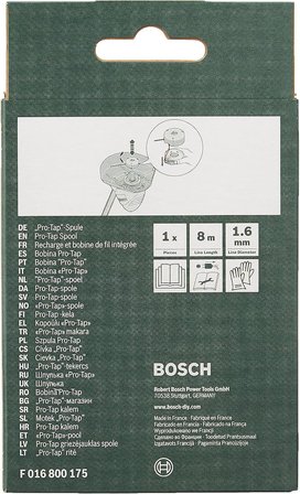 Bosch Combitrim Çim Biçme Makinası Yedek Misinası 8 Metre 1,6 mm