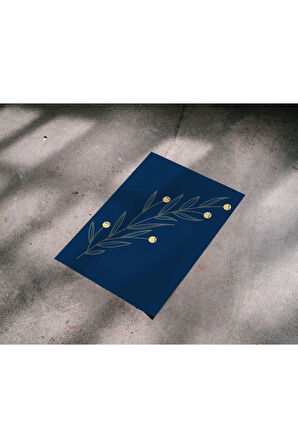 Çerçevesiz Poster Sarı Tohumlu Bitki Temalı Dijital Baskı Poster, Ev,Ofis, Salon Dekorasyon