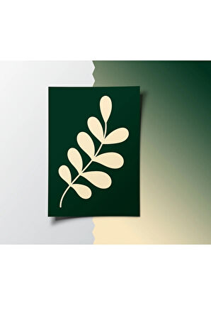 Çerçevesiz Poster Bitki Temalı Dijital Baskı Poster,Ev, Ofis, Salon Dekorasyon