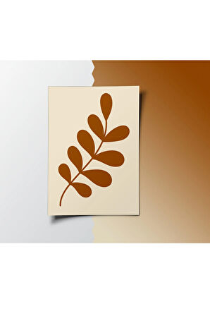 Çerçevesiz Poster Bitki Temalı Dijital Baskı Poster,Ev, Ofis, Salon Dekorasyon