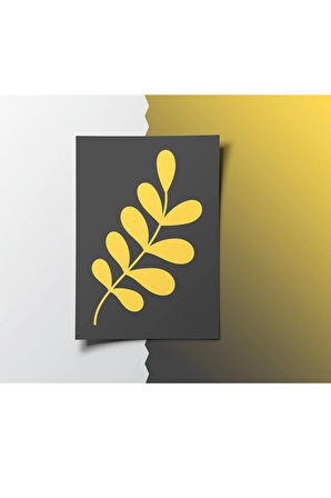 Çerçevesiz Poster Bitki Temalı Dijital Baskı Poster,Ev, Ofis, Salon Dekorasyon