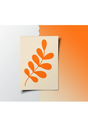 Çerçevesiz Poster Bitki Temalı Dijital Baskı Poster,Ev, Ofis, Salon Dekorasyon