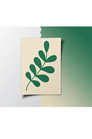 Çerçevesiz Poster Bitki Temalı Dijital Baskı Poster,Ev, Ofis, Salon Dekorasyon